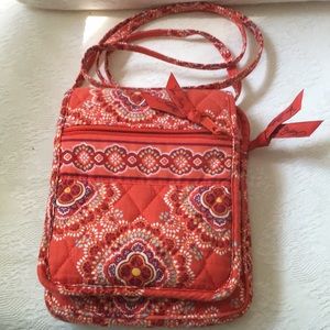 Vera Bradley ID wallet cross-body bag.